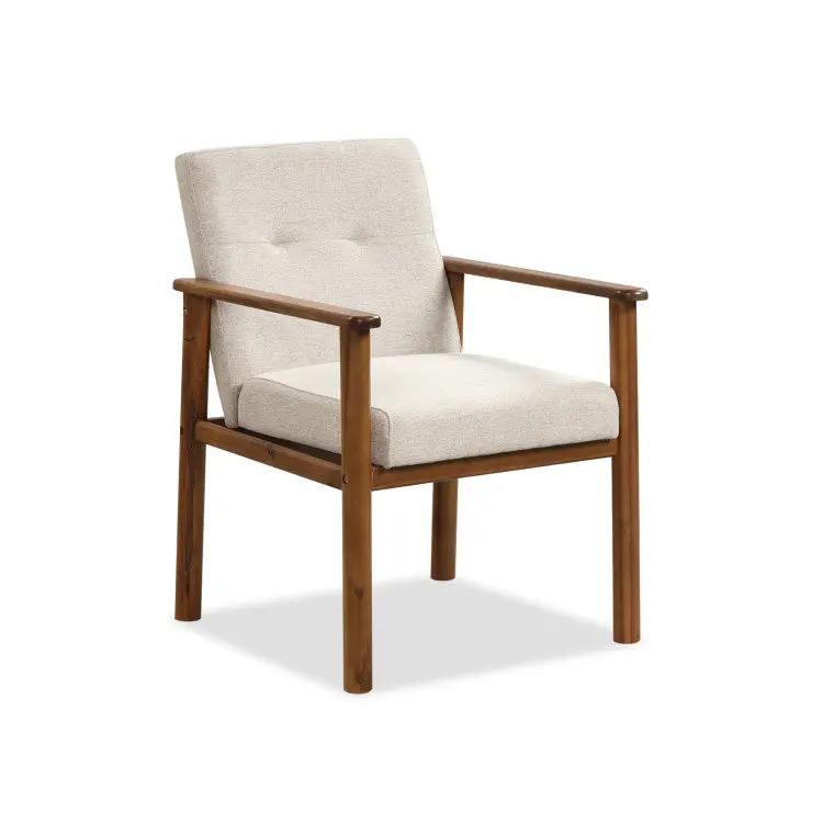Modern Living Room Set: Loveseat Armchair Side Table & Coffee Table by DirectDeals