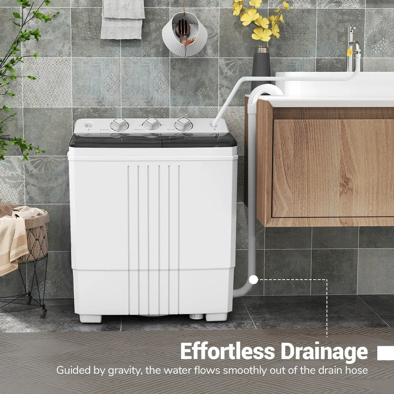 Portable Washing Machine for Dorms and Apartment by DirectDeals