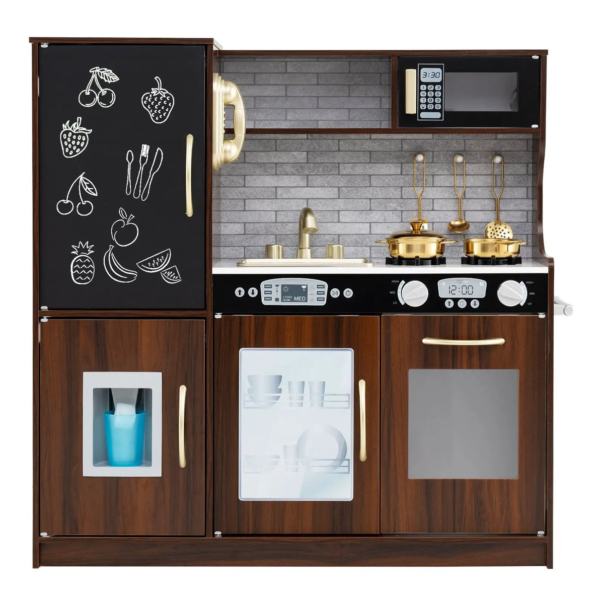 Toddler Pretend Play Kitchen for Boys and Girls 3-6 Years Old by DirectDeals