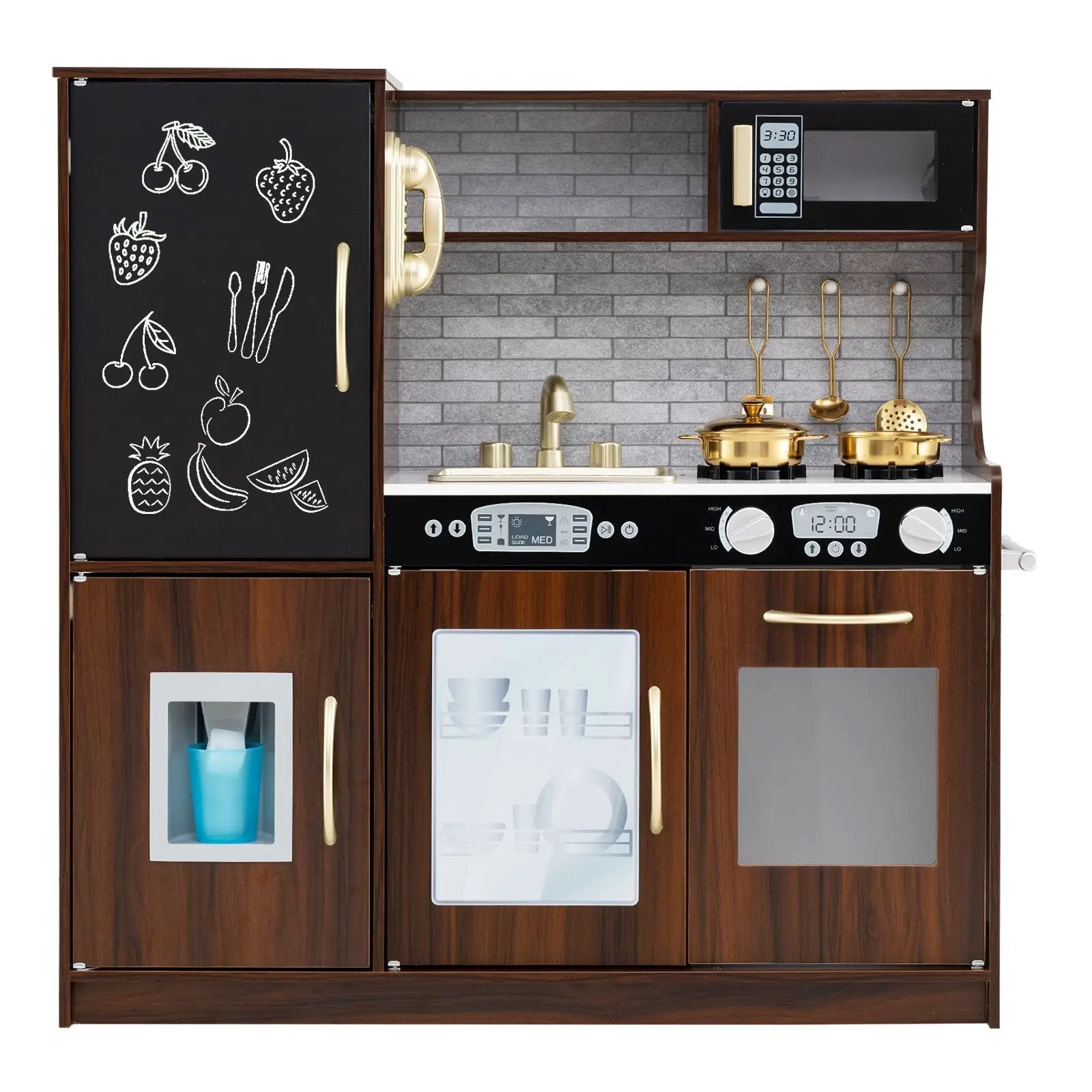 Toddler Pretend Play Kitchen for Boys and Girls 3-6 Years Old by DirectDeals