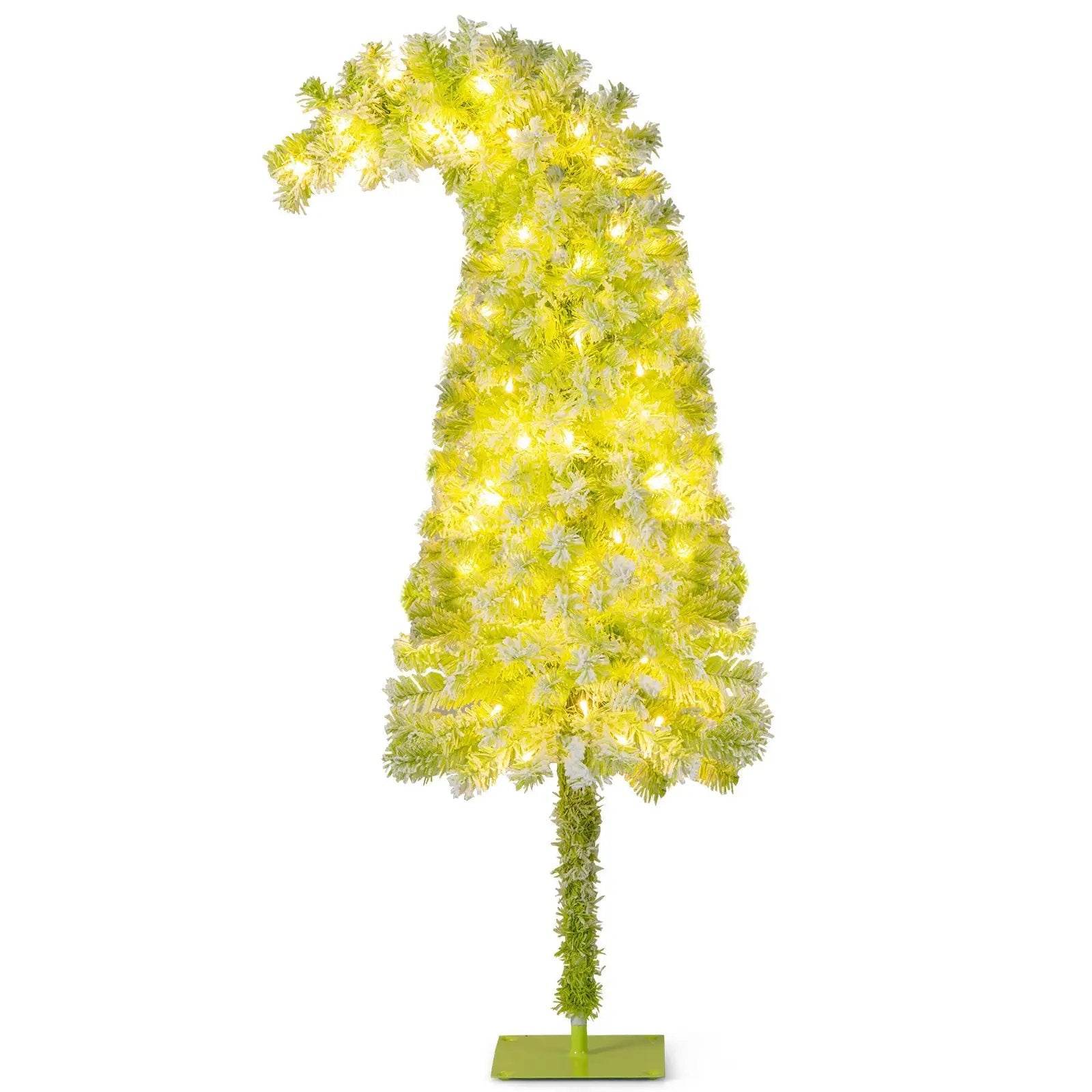 5/6/7 FT Whimsical Christmas Tree with Bendable Top and 216/290/366 Branch by DirectDeals