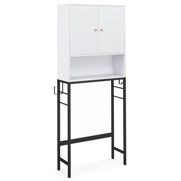 Laundry Room Bundle: 4-in-1 Storage Set Storage Cabinets and Rack Set by DirectDeals