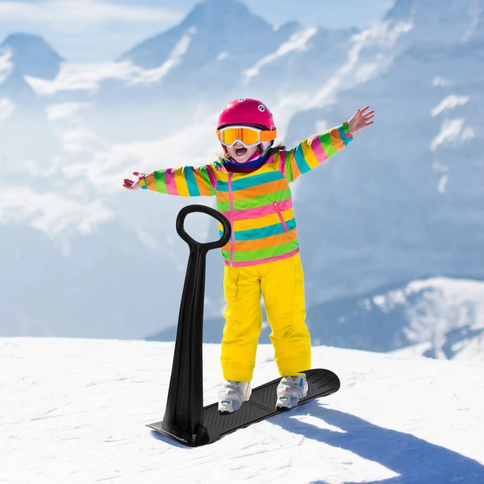1-Rider Snow Scooter with Grip Handle by DirectDeals