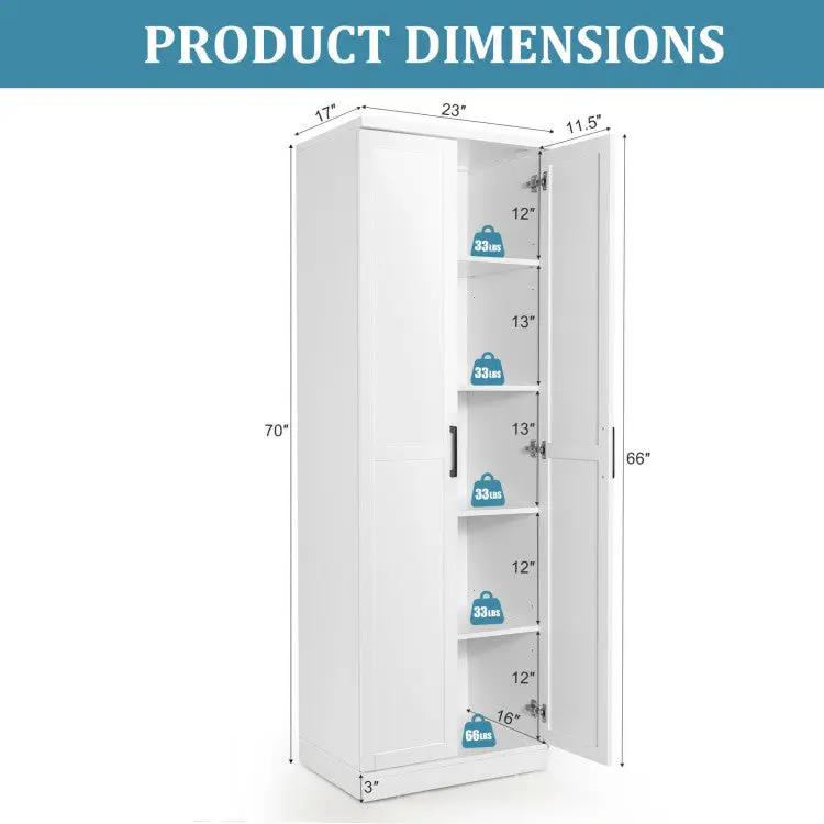 Dining Room Set: Tall Storage Cabinet and Trash Can Cabinet and Wall Mount Storage Organizer by DirectDeals