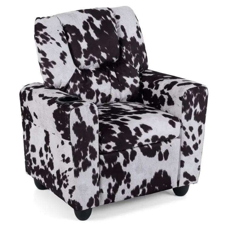 Kids Room Set: Recliner + Natural Study Desk & Chair + 4-ft Christmas Tree + Natural Dress-Up Storage by DirectDeals