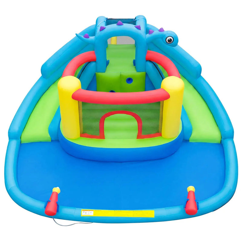 Inflatable Water Slide Park Dinosaur-themed Kids Inflatable Bounce House by DirectDeals