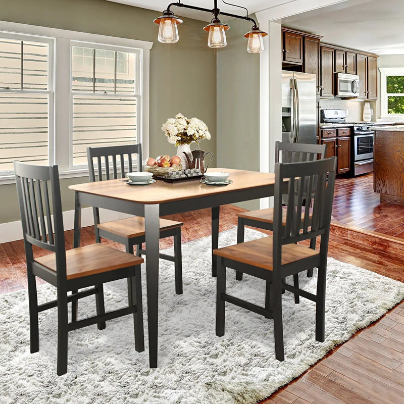 Dining Table and Chair Set Home Kitchen Furniture Tables Chairs Set by DirectDeals
