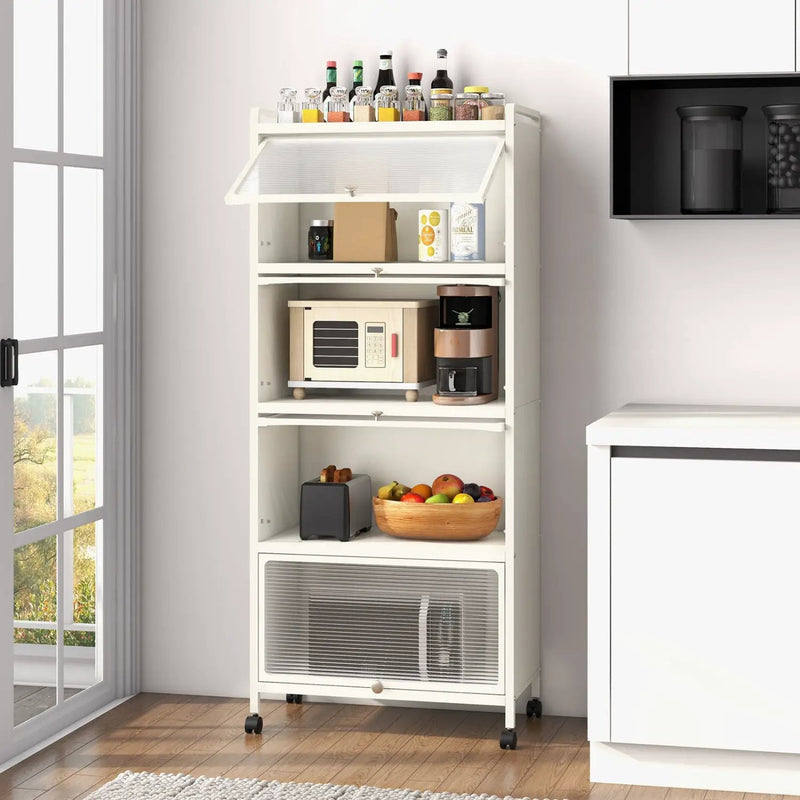 5-Tier Kitchen Storage Baker's Rack with Flip by DirectDeals