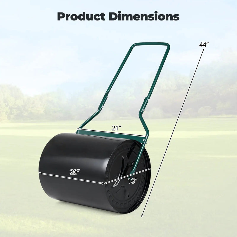 16 Gallon Lawn Roller Water/Sand Filled Garden Drum by DirectDeals