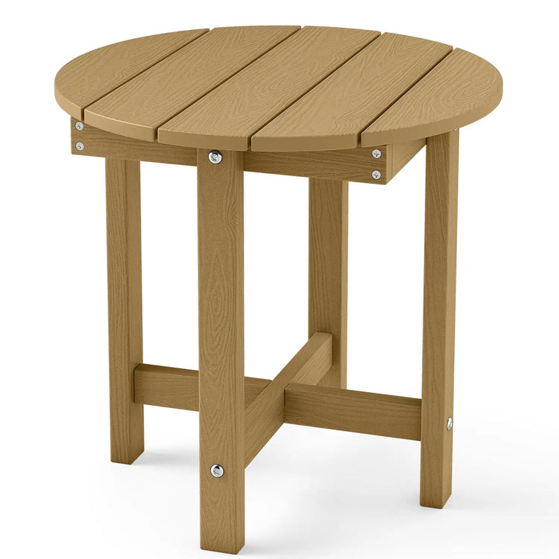 Adirondack Side Table 18x18 Weather-Resistant HIPS by DirectDeals
