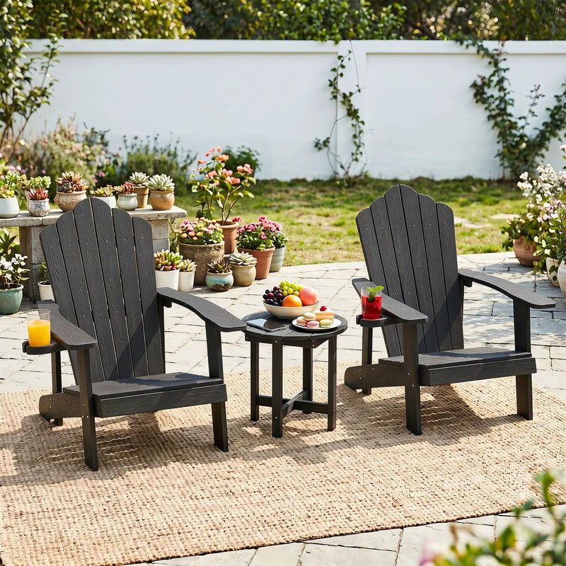 Adirondack Side Table 18x18 Weather-Resistant HIPS by DirectDeals