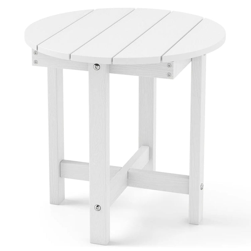 Adirondack Side Table 18x18 Weather-Resistant HIPS by DirectDeals