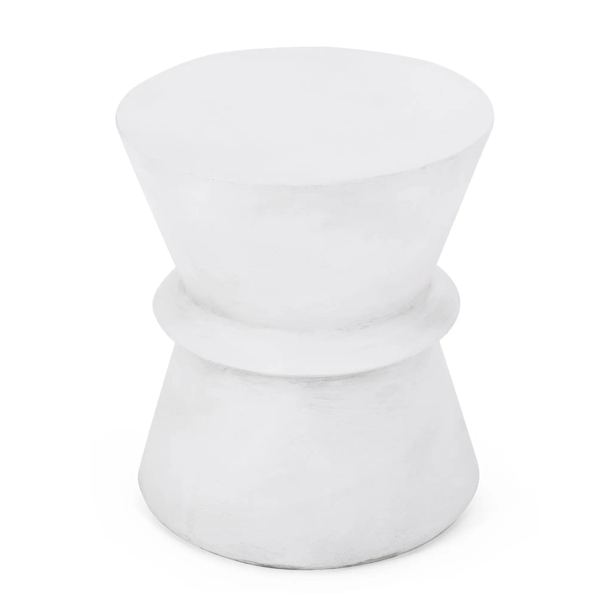 Outdoor Lightweight Concrete Side Table by HouseOfZazla