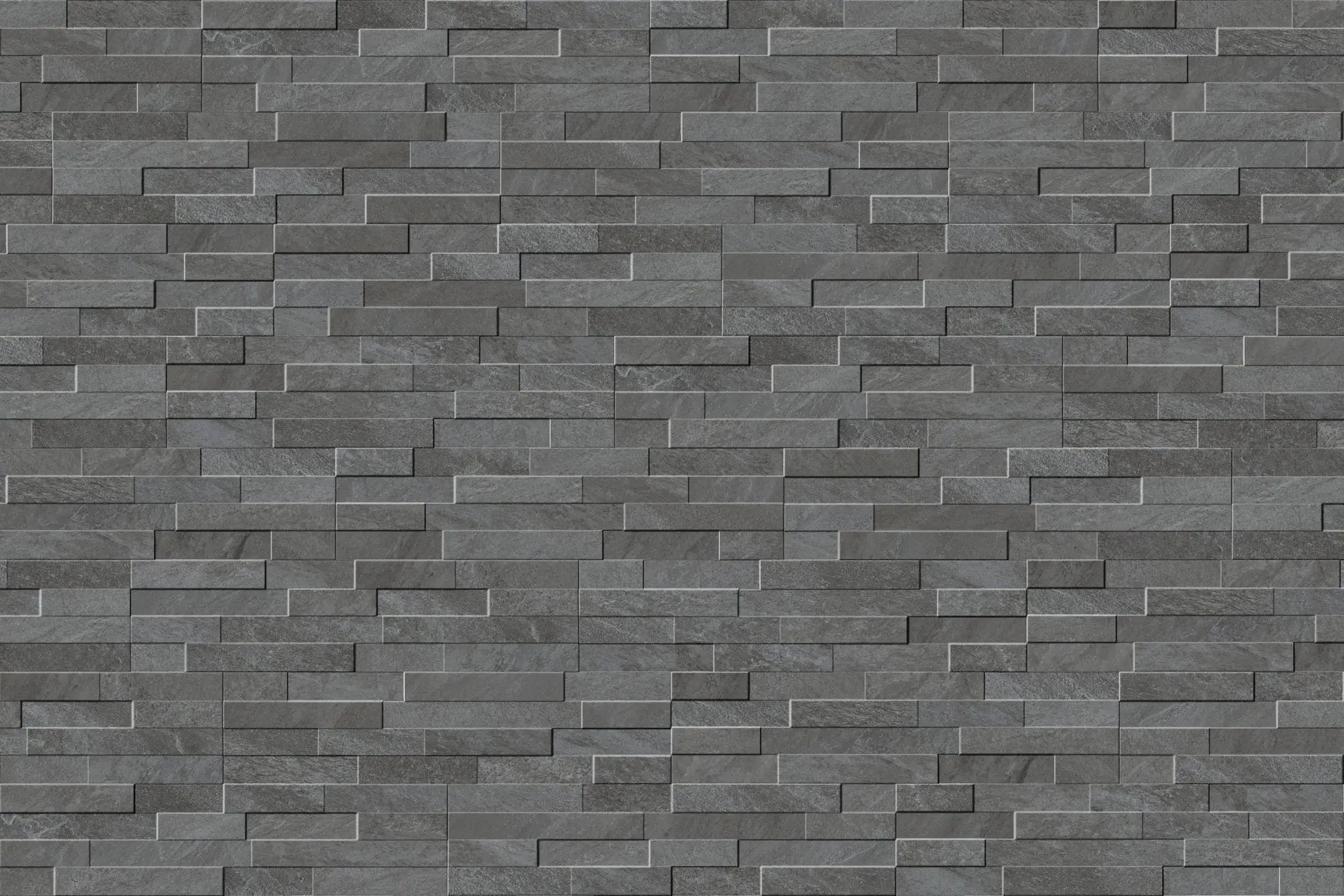 Veneer World Urban Ledgestone Explore Volcanic Black Smart-corner Quartz Look Porcelain Moldings 5.75x24 by landmarkceramics