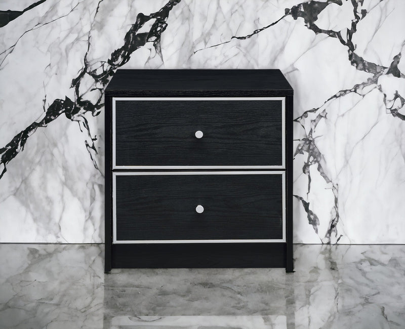 Modern Black Nightstand Table, photo 6 of 11