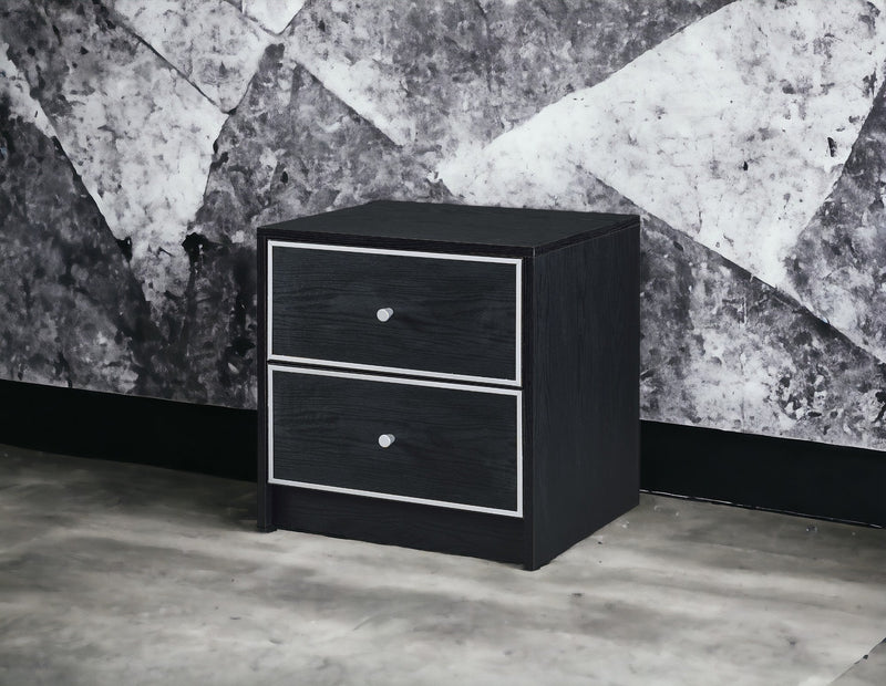 Modern Black Nightstand Table, photo 7 of 11