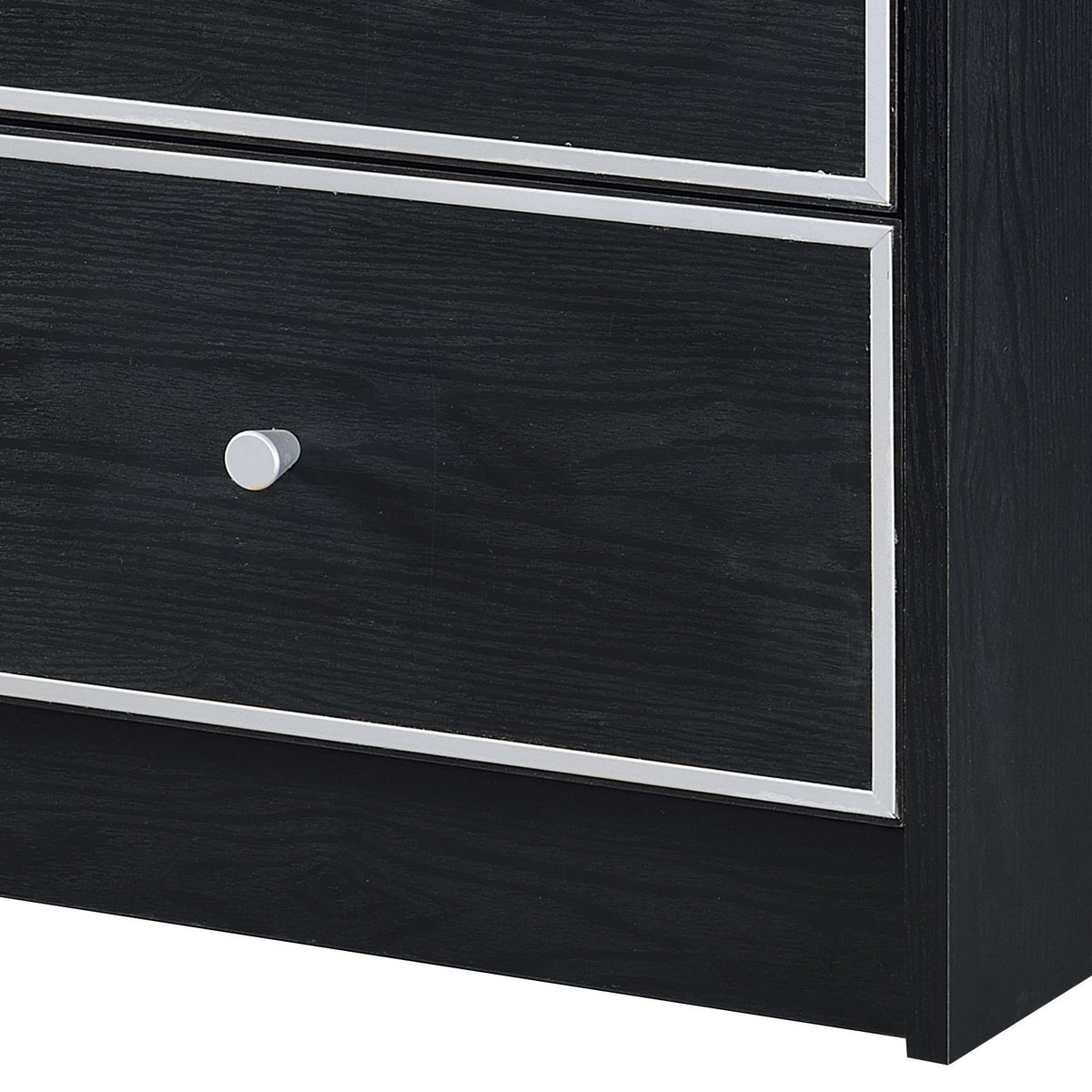 Modern Black Nightstand Table, photo 8 of 11