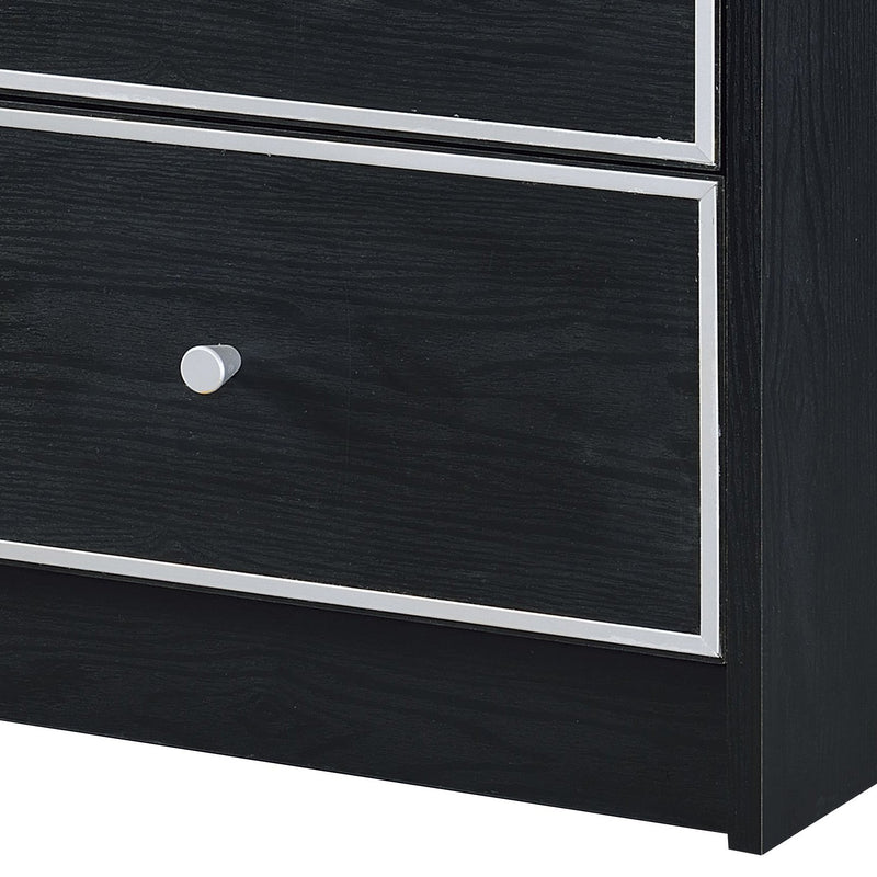 Modern Black Nightstand Table, photo 8 of 11