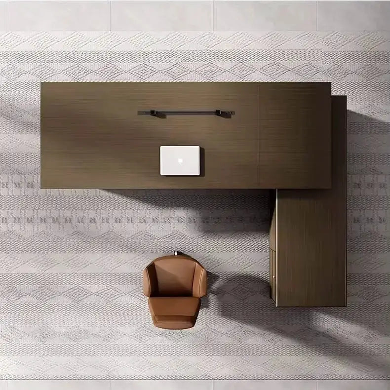 Hiley · Modern L-Shaped Executive Desk by Arc Grove