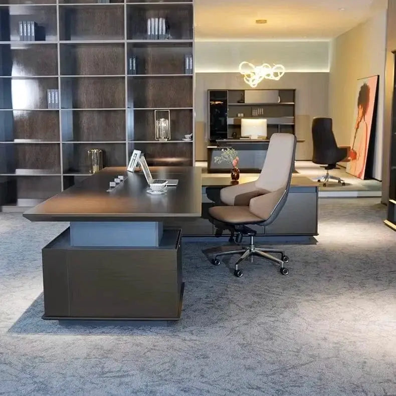 Hiley · Modern L-Shaped Executive Desk by Arc Grove