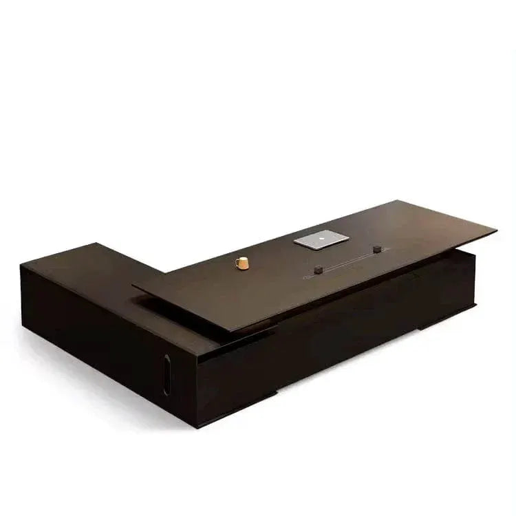 Hiley · Modern L-Shaped Executive Desk by Arc Grove