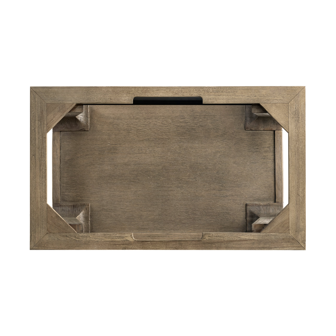 James Martin Auburn 31.5" Single Console Vanity, Weathered Timber by James Martin