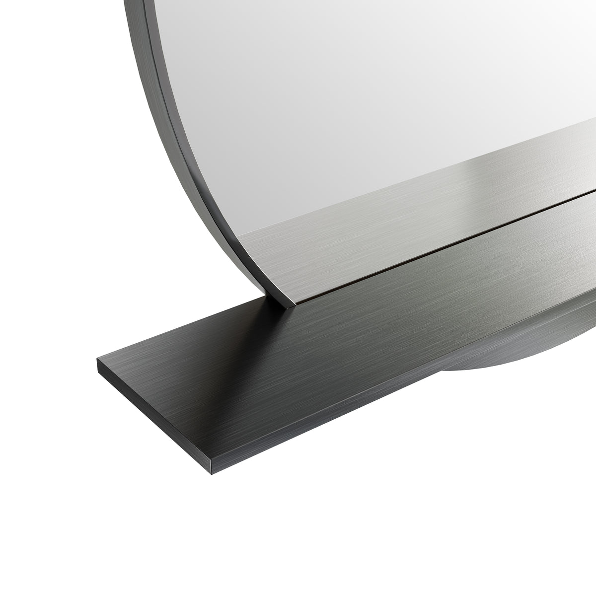 James Martin Platform 24" Mirror, Modern Iron, view 7