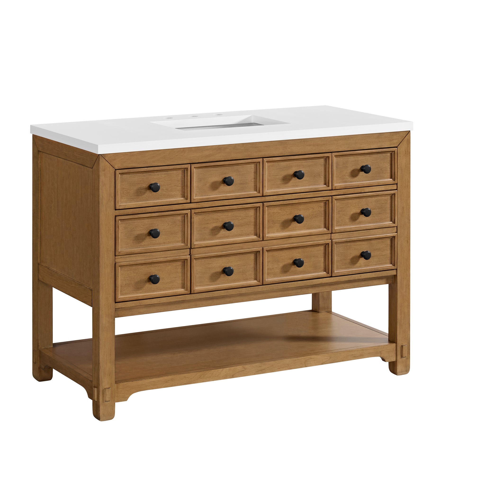 James Martin Malibu 48" Single Bathroom Vanity, Amber Birch by James Martin