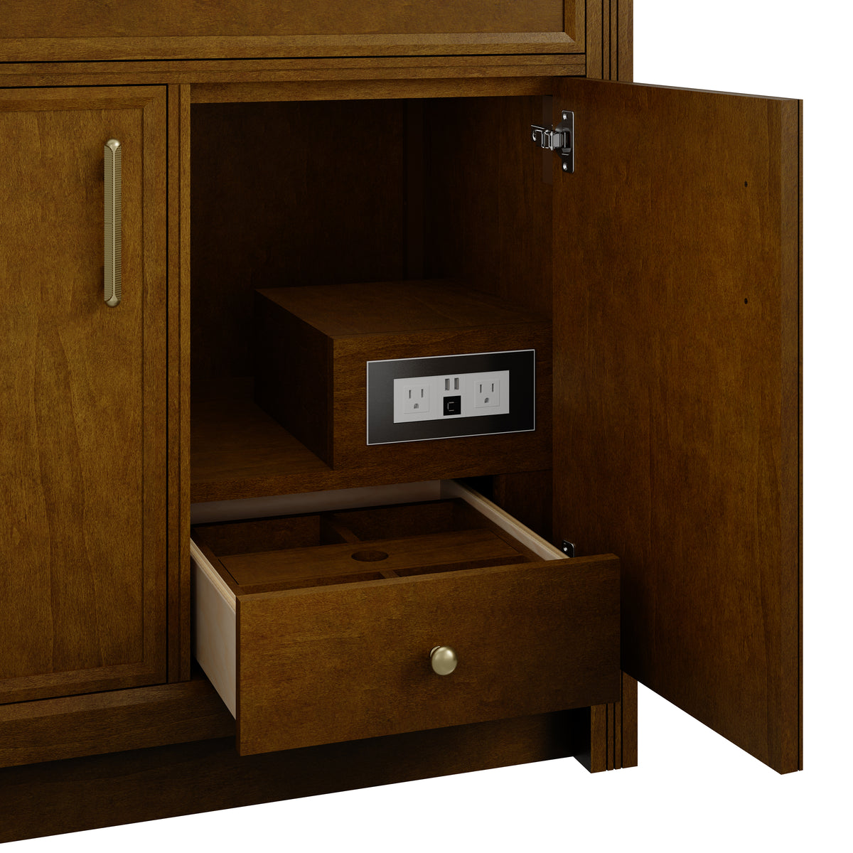 James Martin Bellshire 36" Single Bathroom Vanity, Honey Oak, view 20