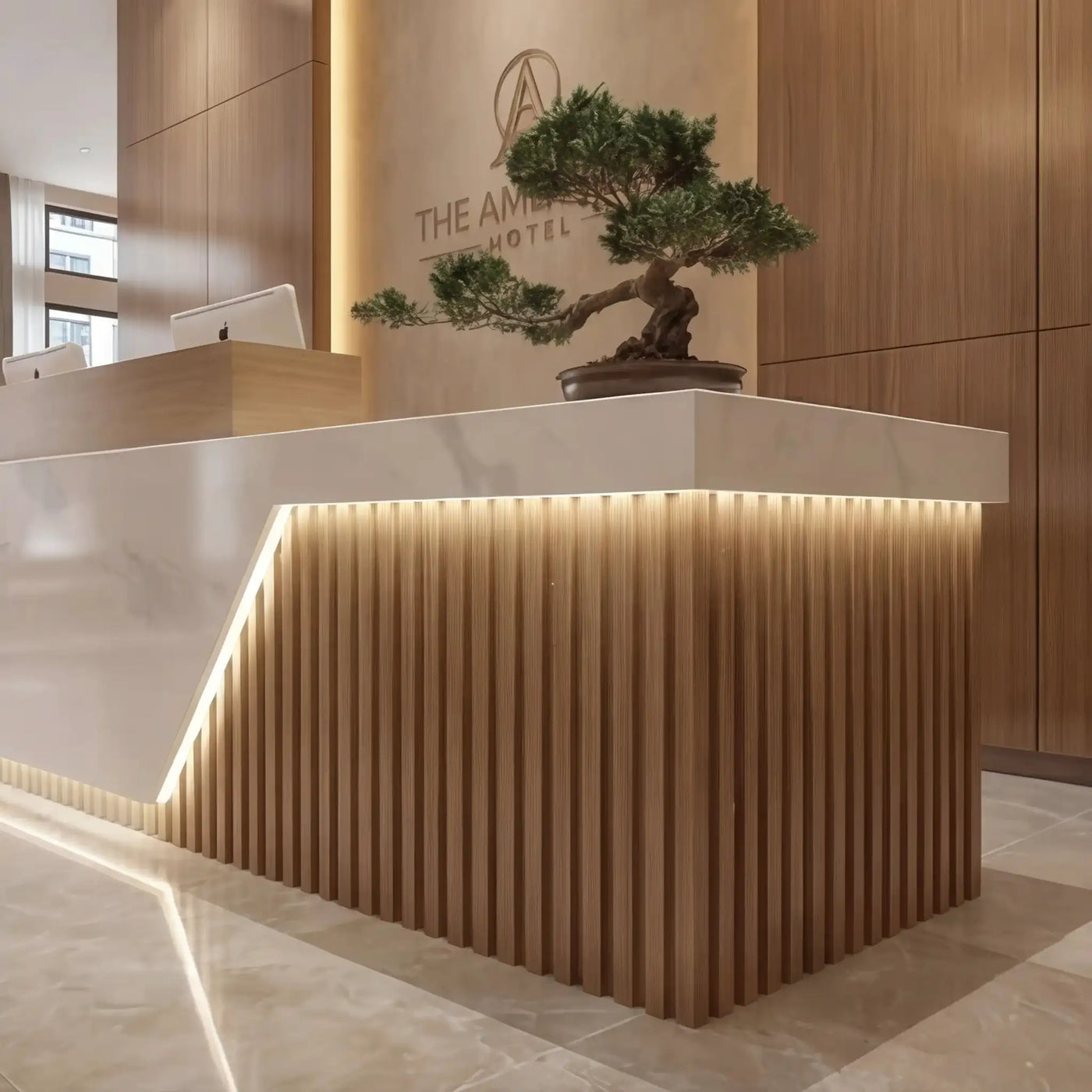 Ovelle · Front Reception Desk by Arc Grove