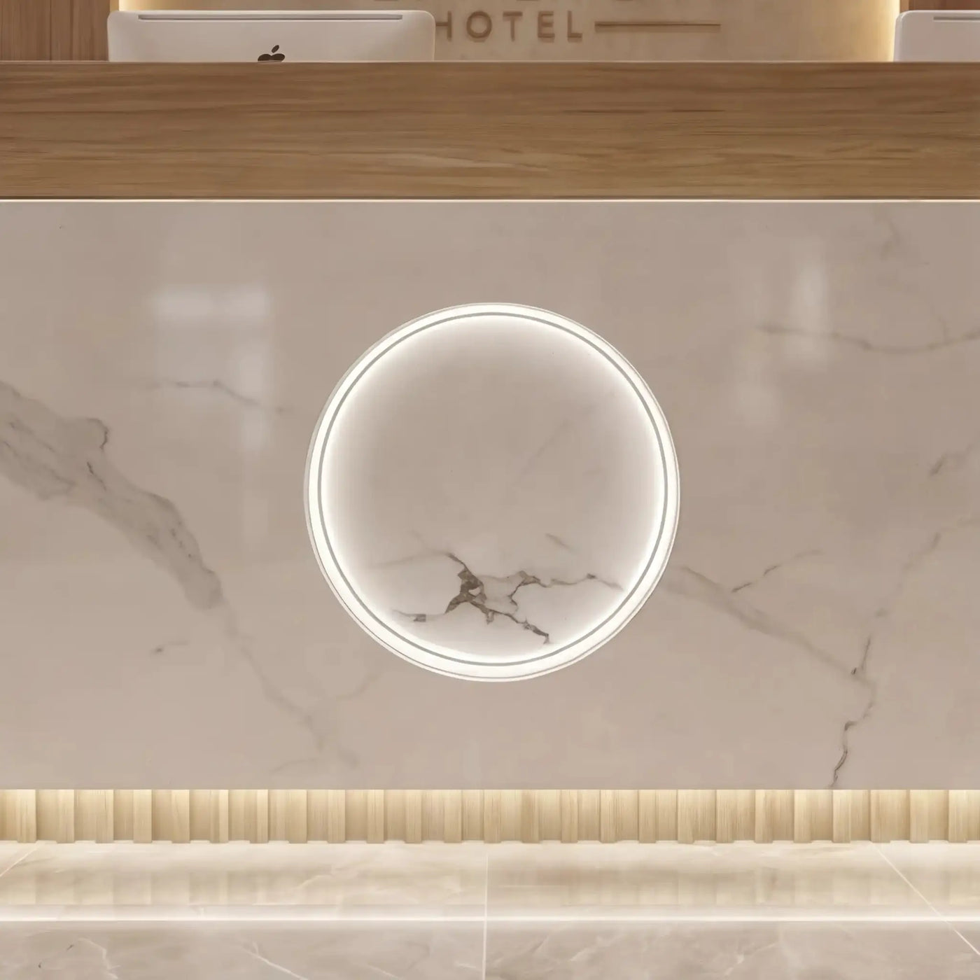 Ovelle · Front Reception Desk by Arc Grove