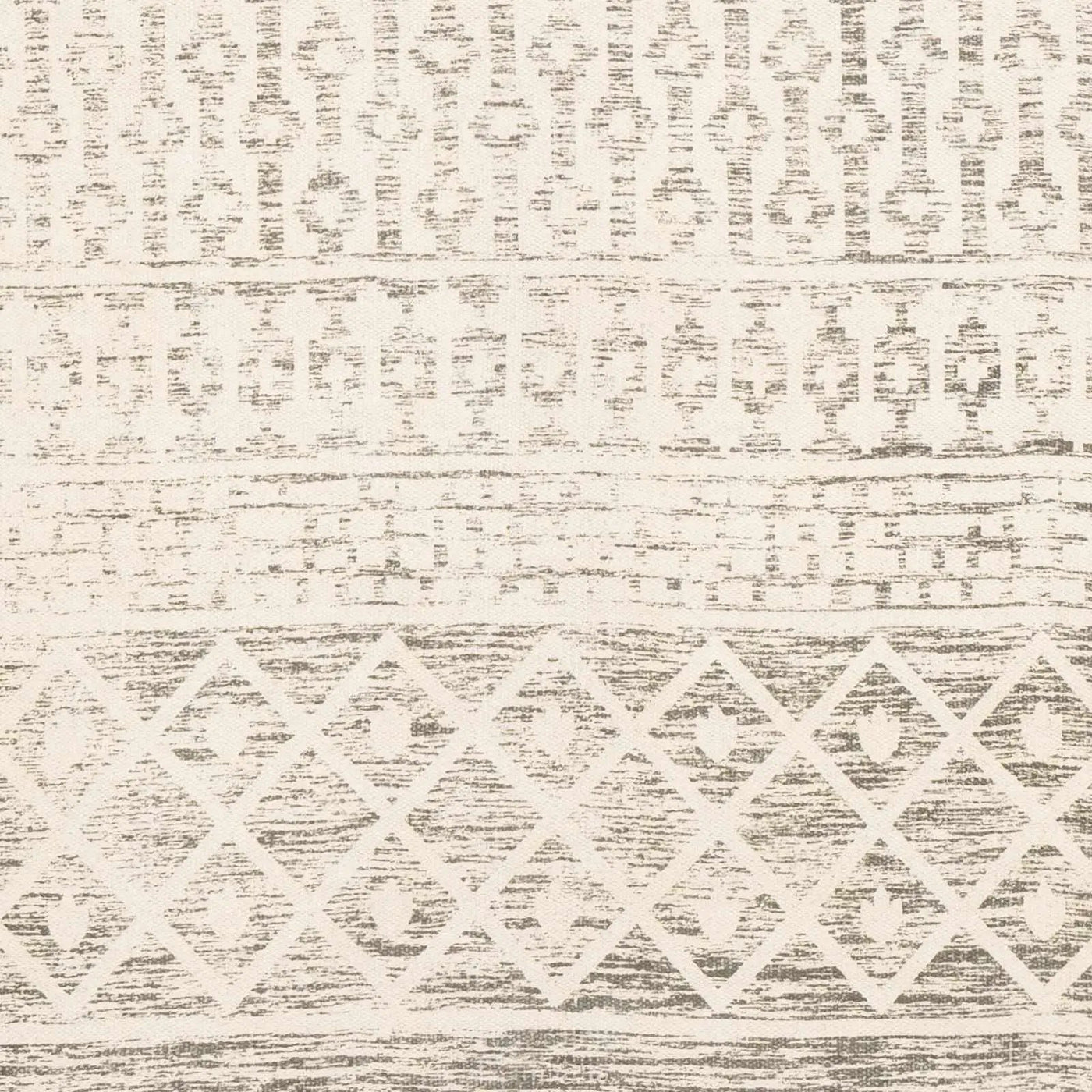 Valyermo Beige Hand Woven Cotton Rug - Clearance by Boutique Rugs
