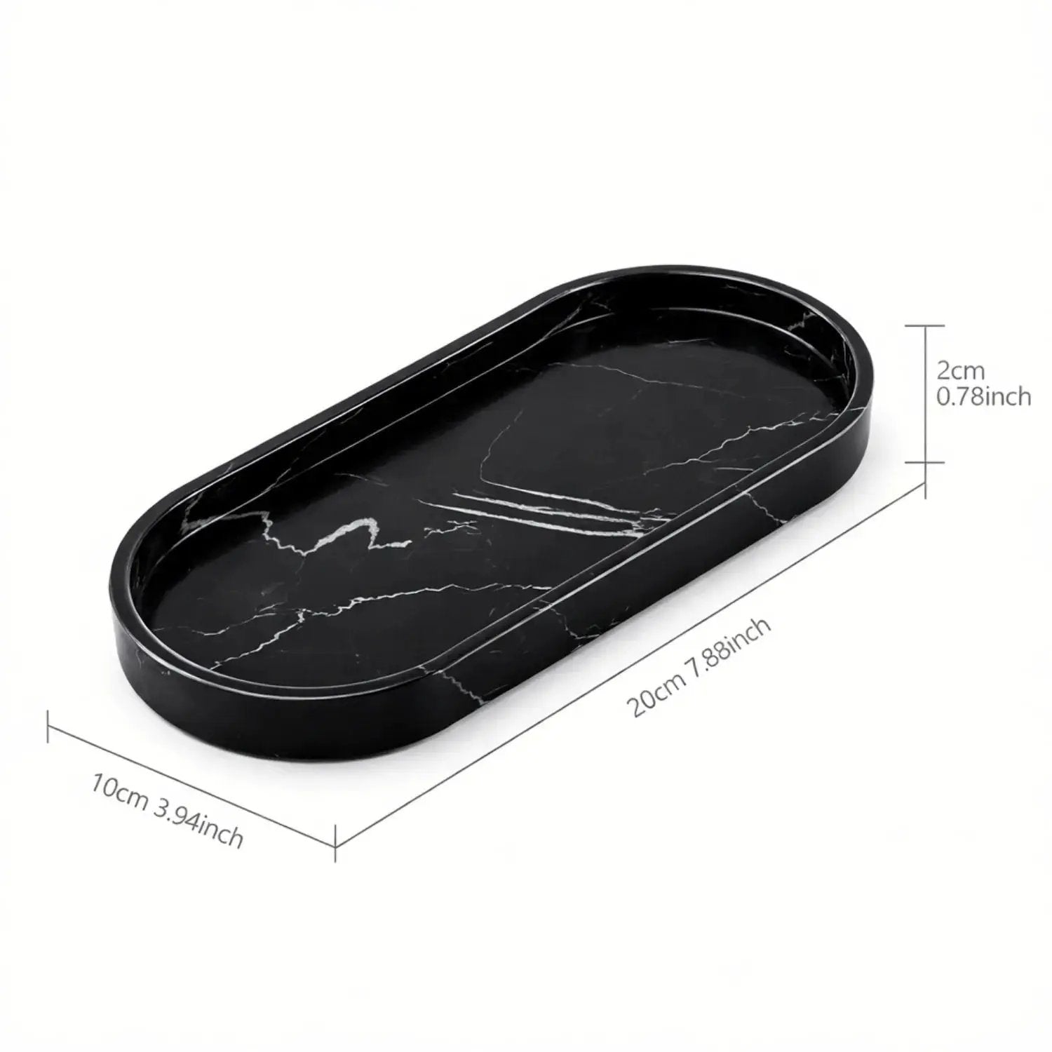Vanity Tray - Bathroom Silicone Countertop Organizer by House Of Avana