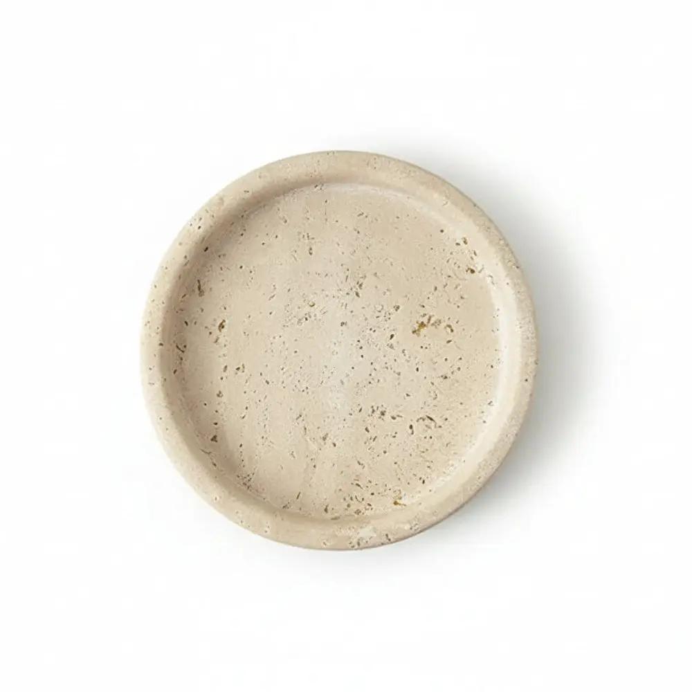 Vanity Tray - Natural Stone Travertine by House Of Avana
