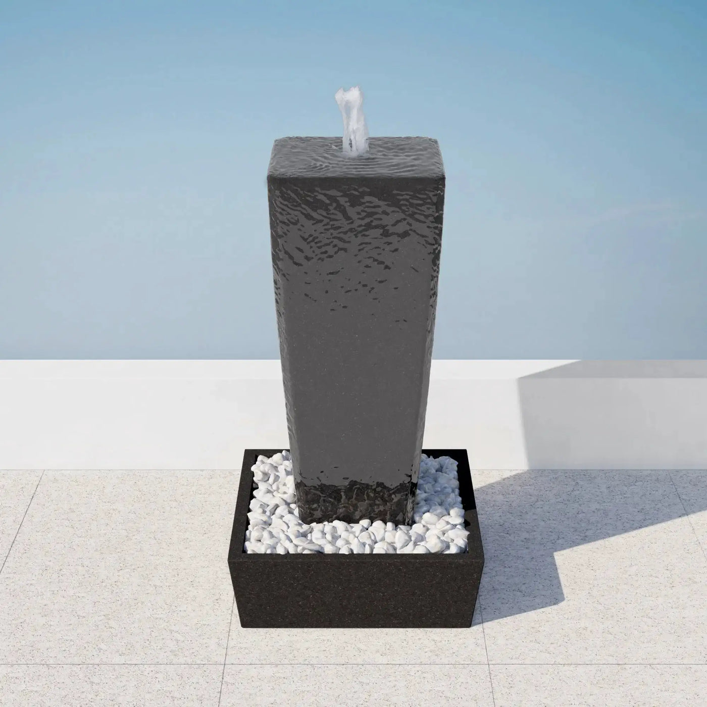 Vasa 52in StoneCast Fountain Set by ModaConcrete - Direct source for architectural and precast concrete