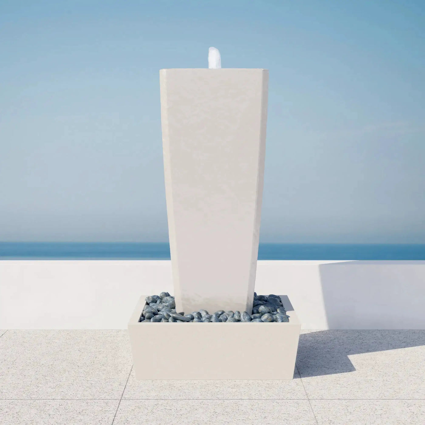 Vasa 52in StoneCast Fountain Set by ModaConcrete - Direct source for architectural and precast concrete