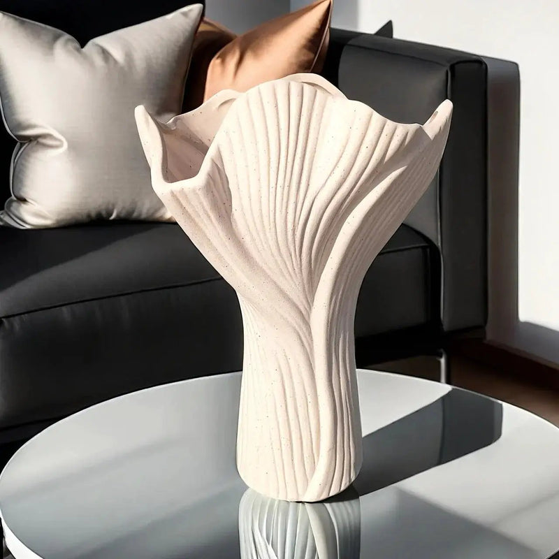 Vase - Textured Ceramic by House Of Avana