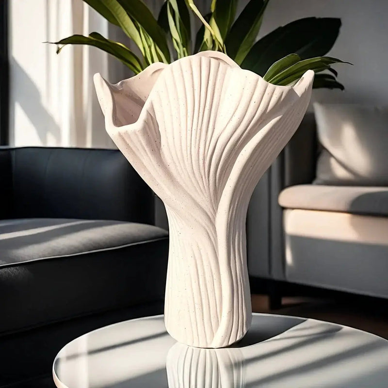 Vase - Textured Ceramic by House Of Avana