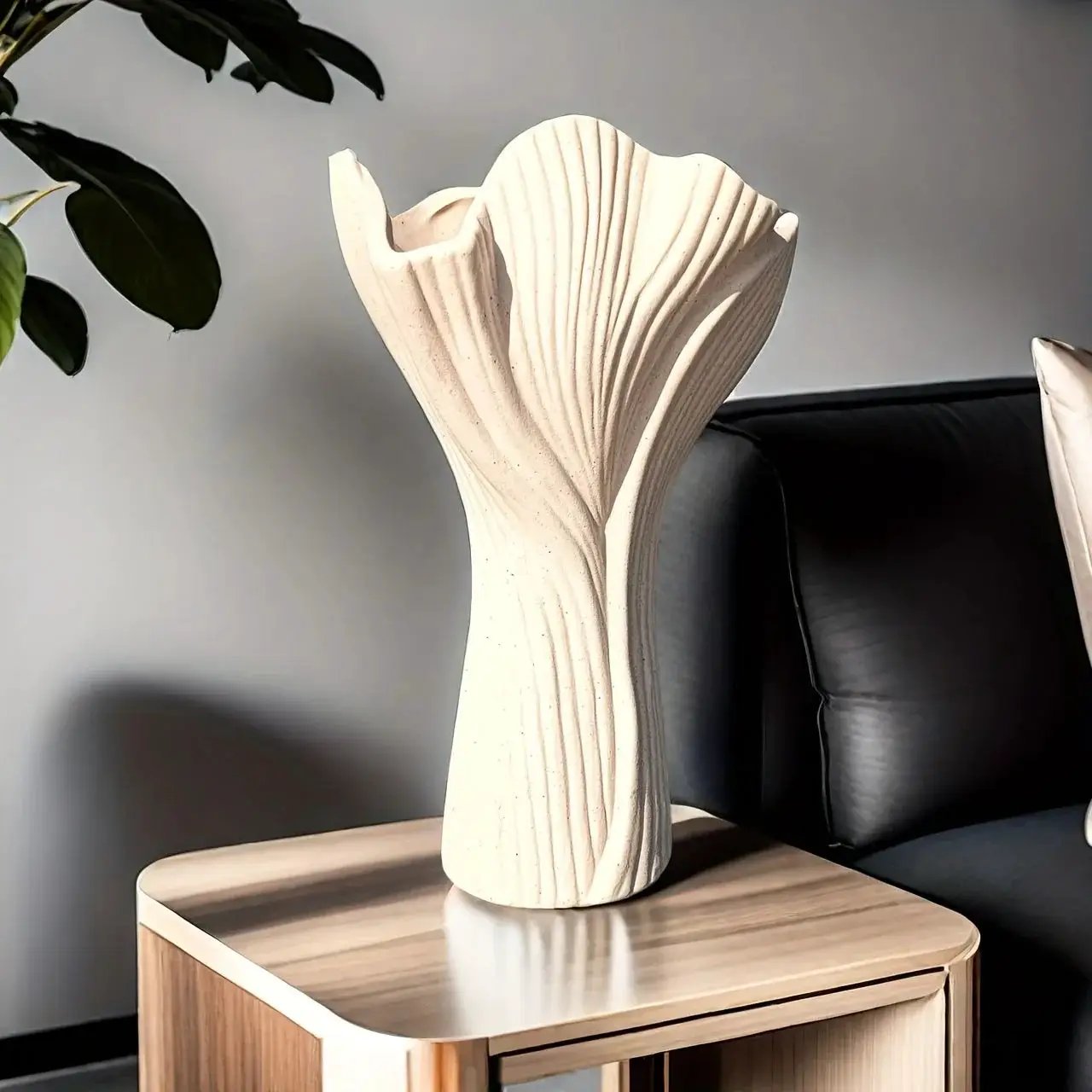 Vase - Textured Ceramic by House Of Avana