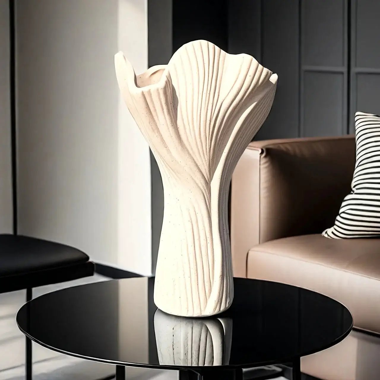 Vase - Textured Ceramic by House Of Avana
