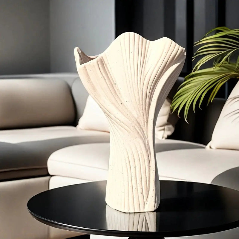 Vase - Textured Ceramic by House Of Avana