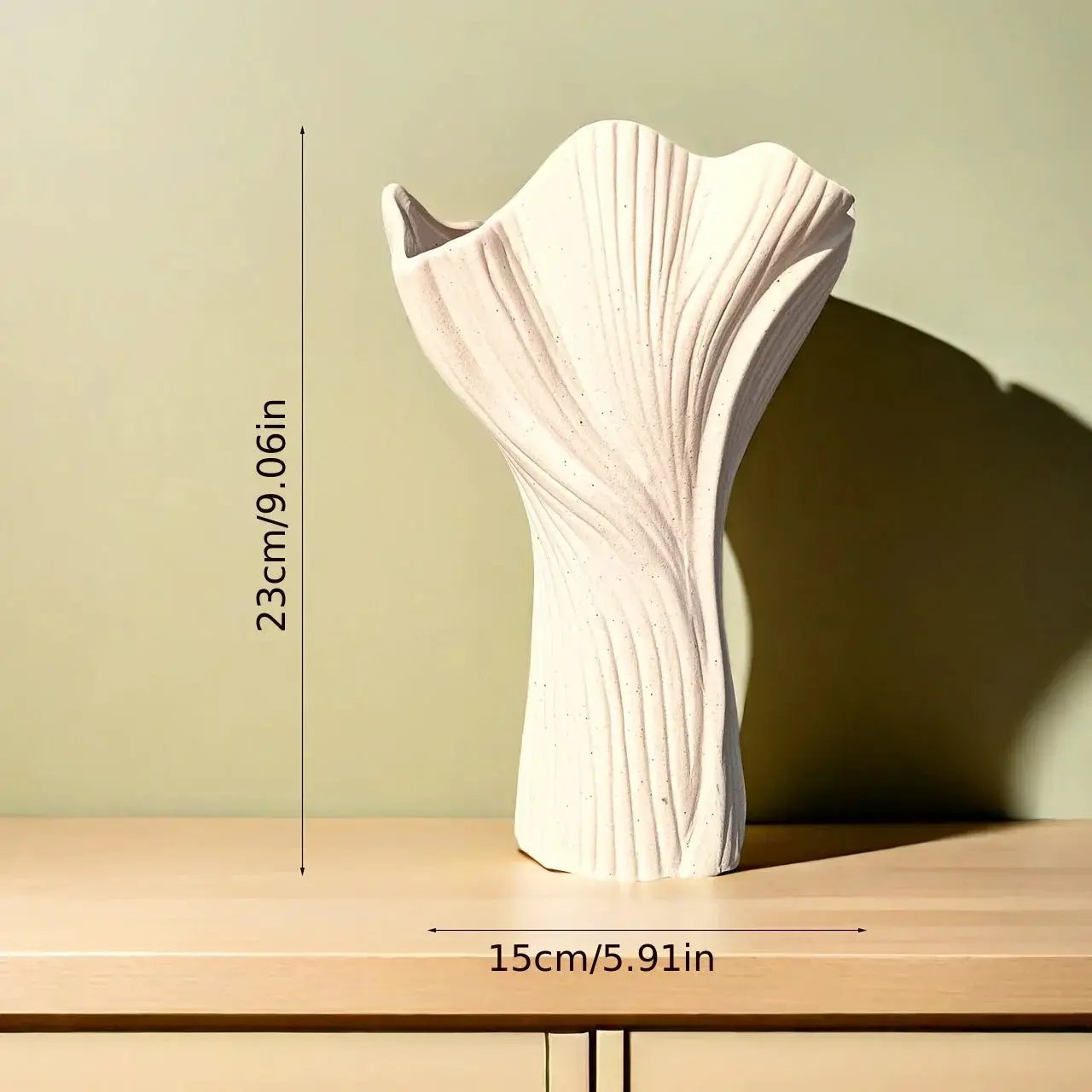 Vase - Textured Ceramic by House Of Avana