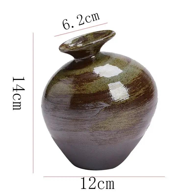Vase - Decorative Terracotta Black by House Of Avana