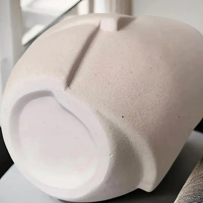 Vase - Modern Ceramic Cylinder by House Of Avana