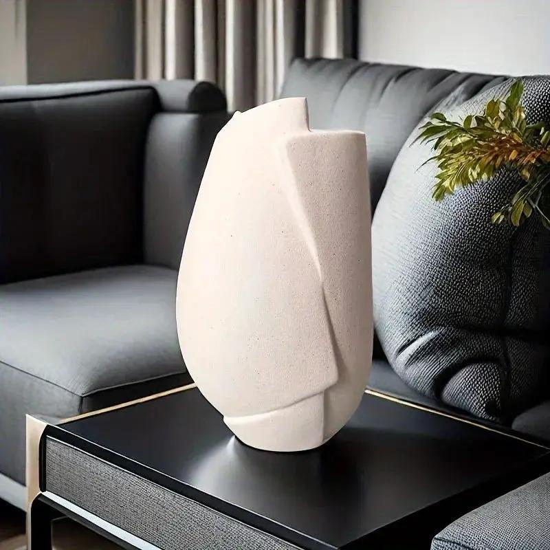Vase - Modern Ceramic Cylinder by House Of Avana