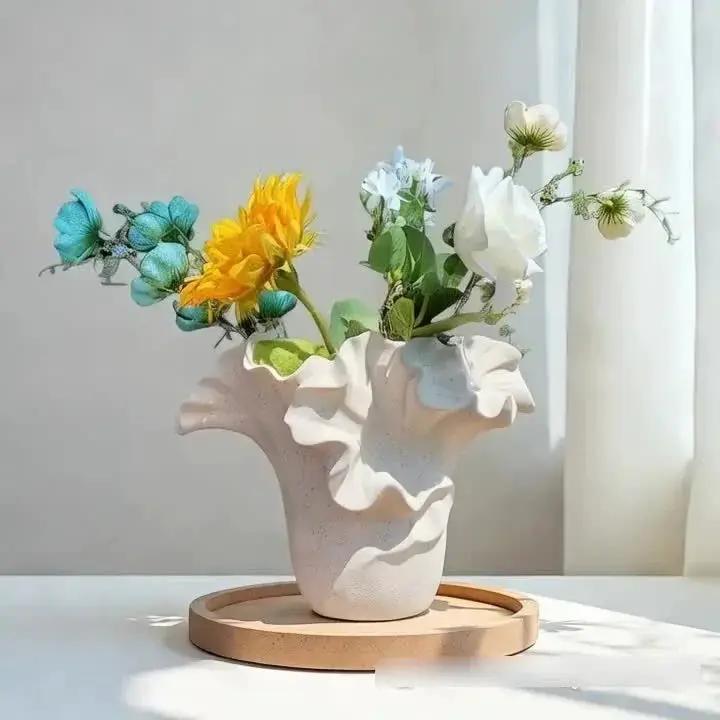 Vase - Rough Ceramic Single by House Of Avana