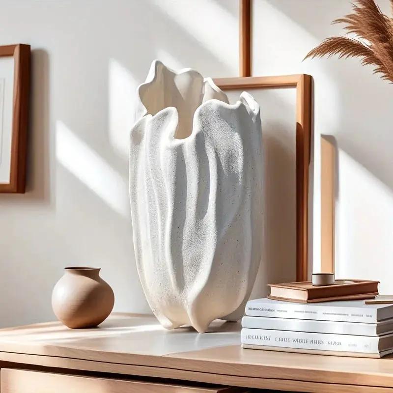 Vase - Textured Ceramic by House Of Avana