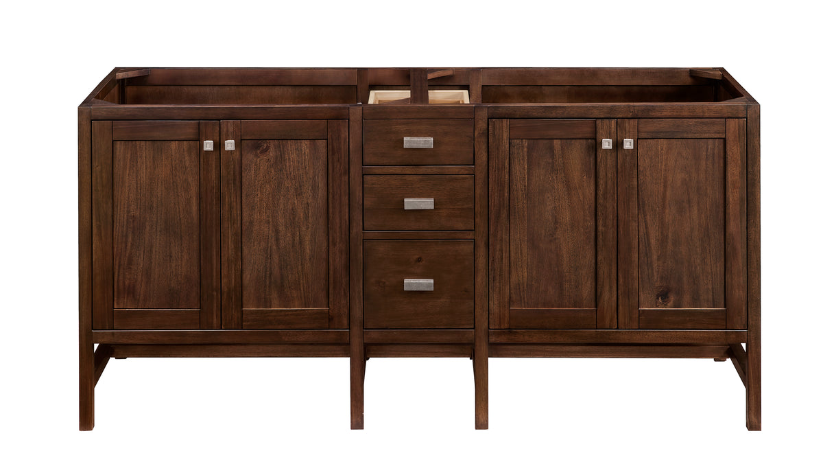 James Martin Addison 72" Double Bathroom Vanity, Mid-Century Acacia, view 13