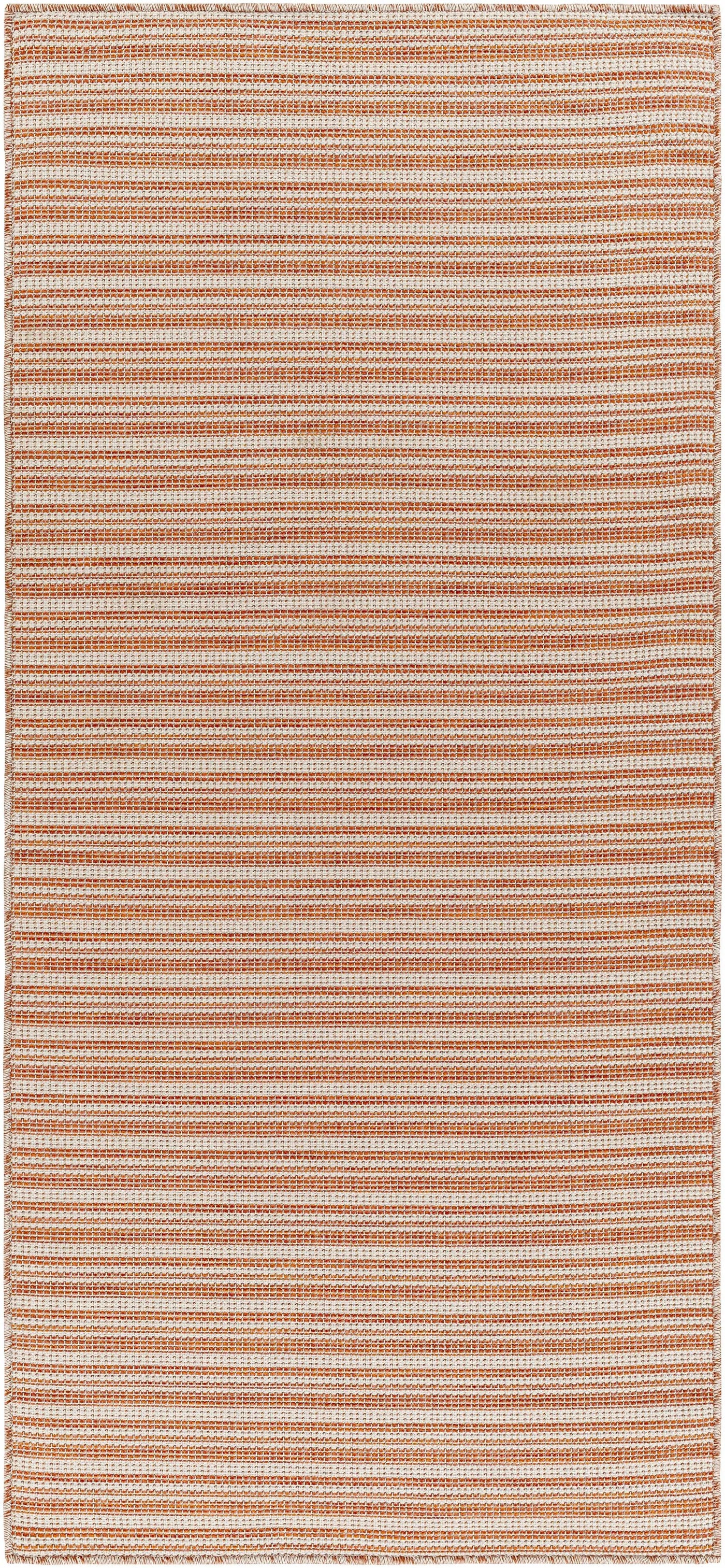 Greg Orange Outdoor Area Rug - Clearance by Boutique Rugs