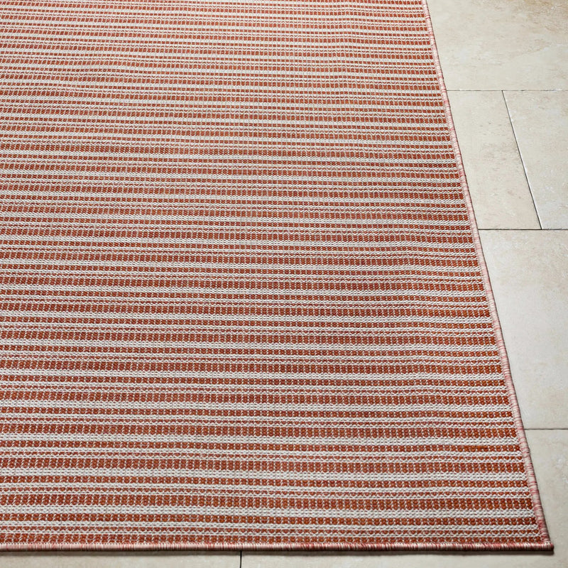 Greg Orange Outdoor Area Rug - Clearance by Boutique Rugs